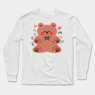 HAPPY BEAR Long Sleeve T-Shirt